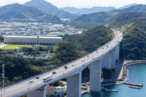 鳴門大橋の風景写真