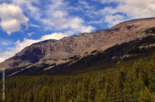 Alberta, Canada - Rocky Mountain Range by Highway 93 © Brunnell