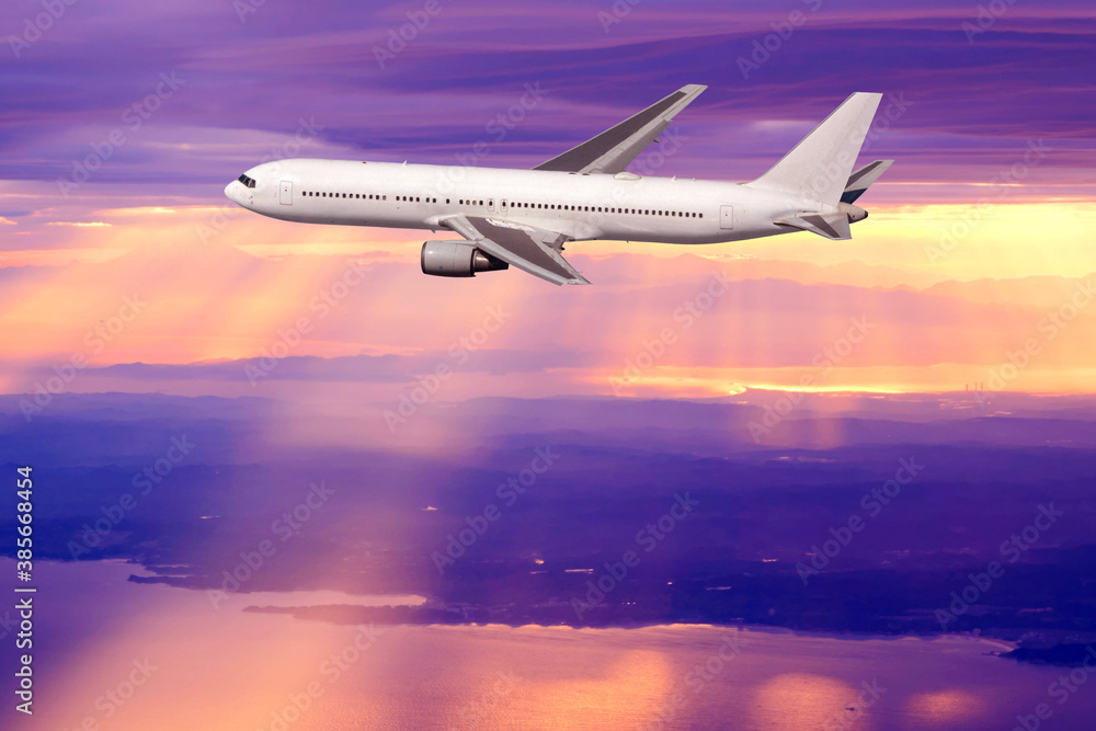 Fototapeta premium 飛行機