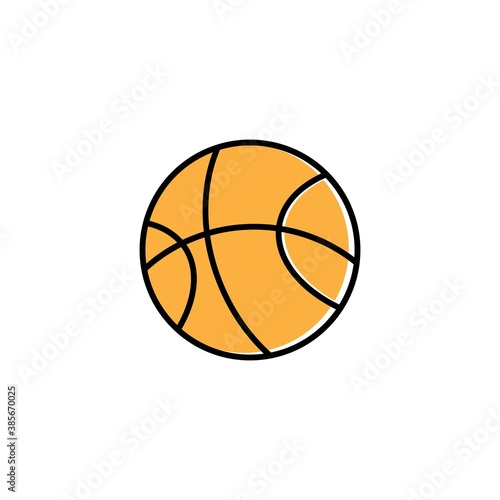 basketball logo desain illustration