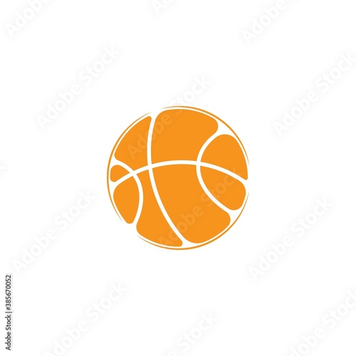 basketball logo desain illustration