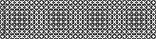 Abstract Cross Pattern Dots Logo generative computational art illustration