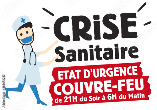 État d'urgence sanitaire, couvre feu, coronavirus