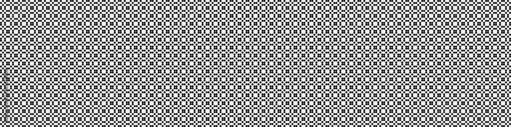 Abstract Cross Pattern Dots Logo generative computational art illustration