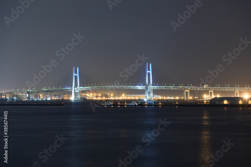 横浜ベイブリッジ 夜景