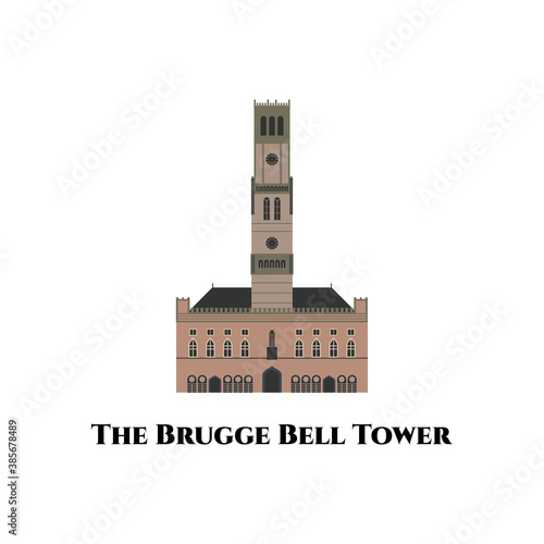 Bruges old building archite...