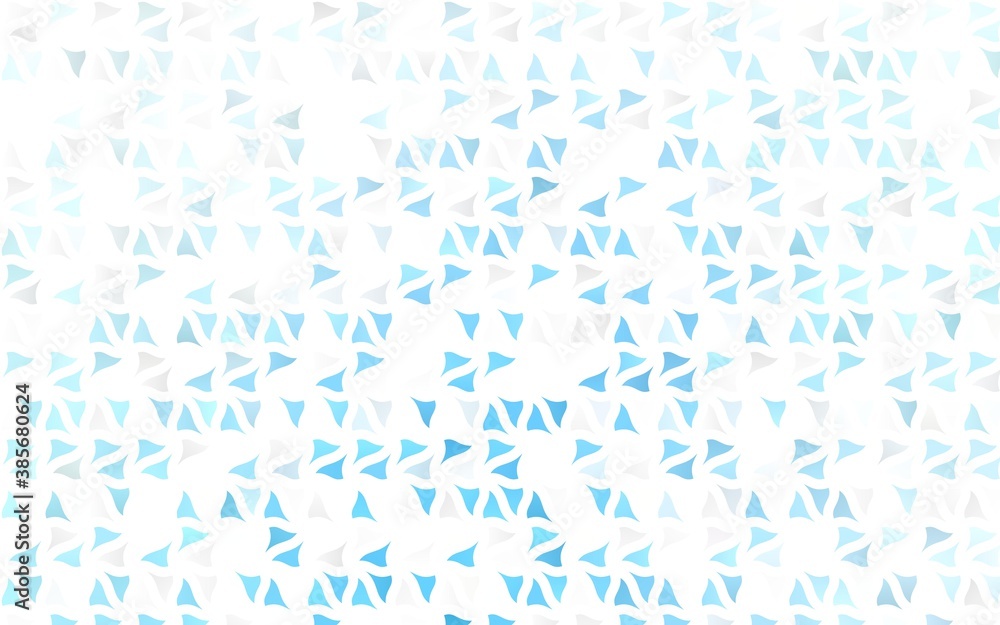 Light BLUE vector texture in triangular style. Light BLUE vector texture in triangular style.