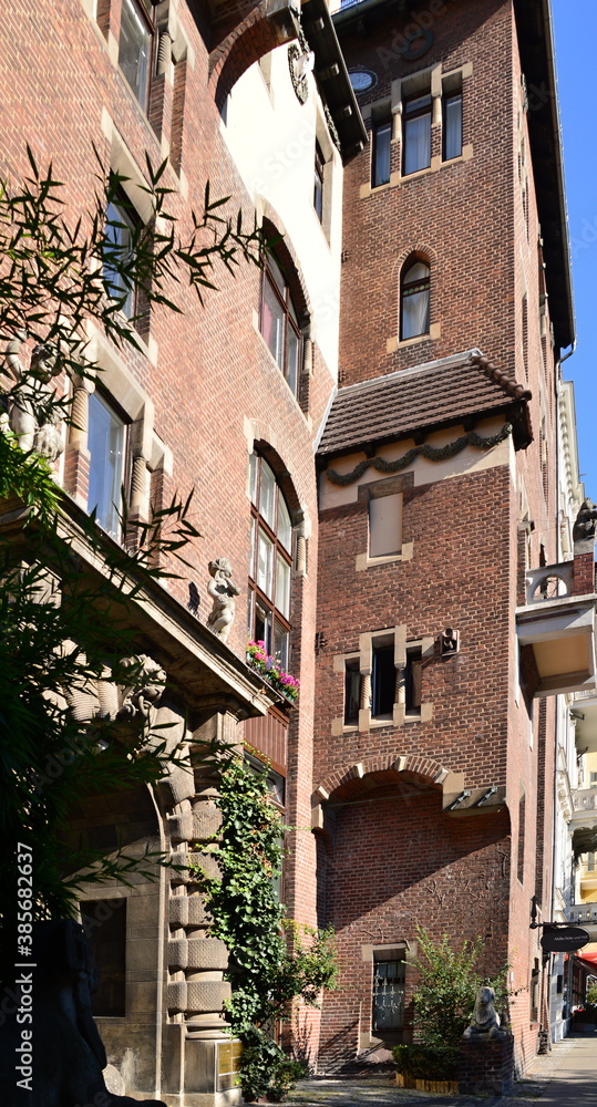 Fototapeta premium Historisches Haus, Charlottenburg, Berlin