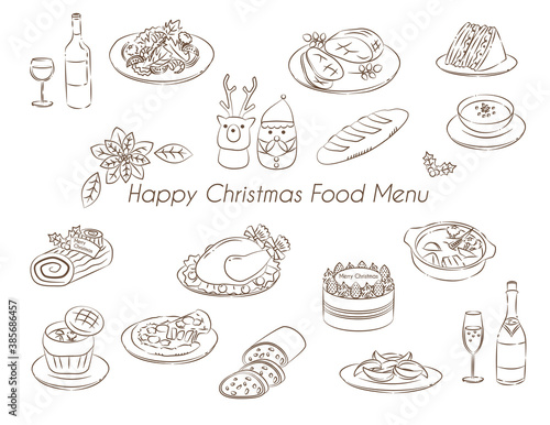 クリスマスフードメニューアイコン