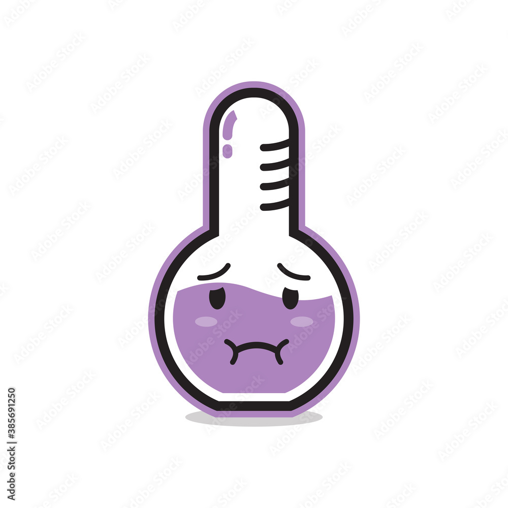 glass tube laboratory equipment cute character, expression face, emoticon nausea want vomit glass tube laboratory equipment cute character, expression face, emoticon nausea want vomit