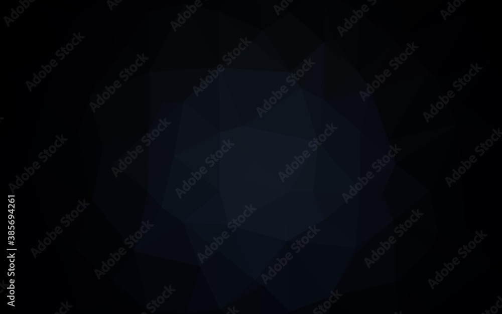 Dark BLUE vector low poly layout. Dark BLUE vector low poly layout.