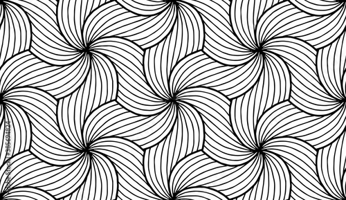 Abstract patterns seamless black and white doodle Sketch. Good