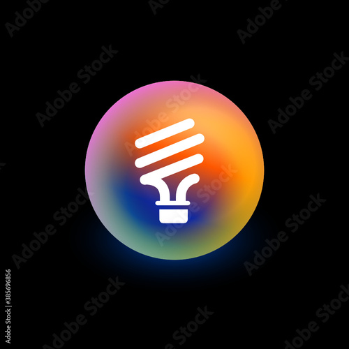 Fluorescent - App Button