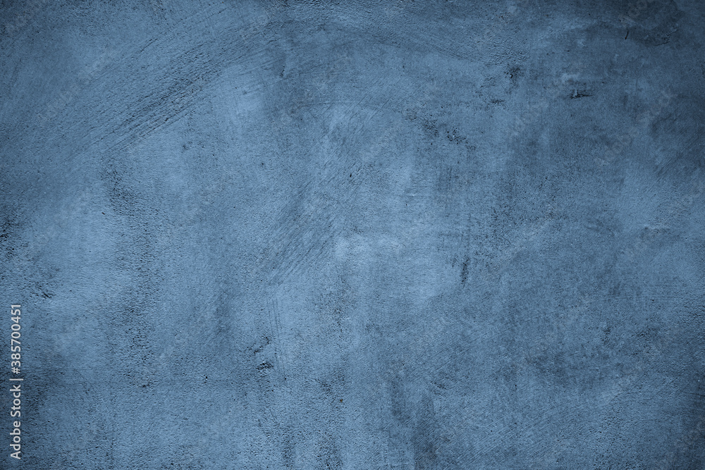 Obraz premium Beautiful blue plaster wall abstract background