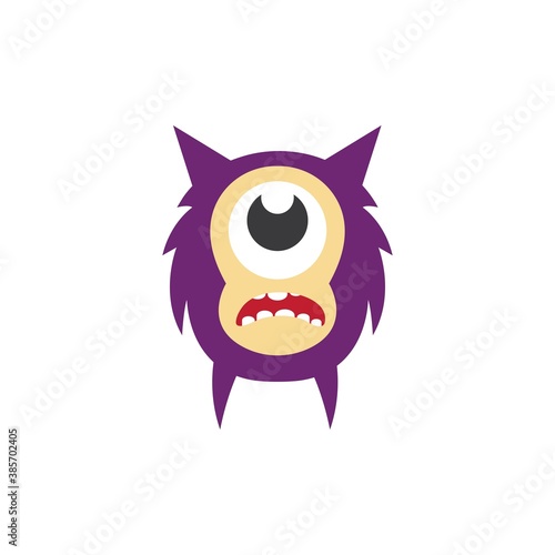 Monster cartoon character