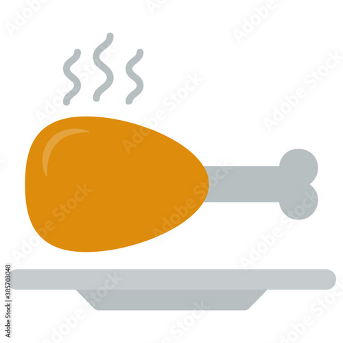 
Hot drumstick for dinner 
