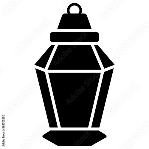
A vintage lantern for light 
