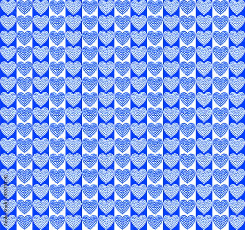 Obraz na płótnie Striped background consisting of the colors of violet, blue shades w salonie