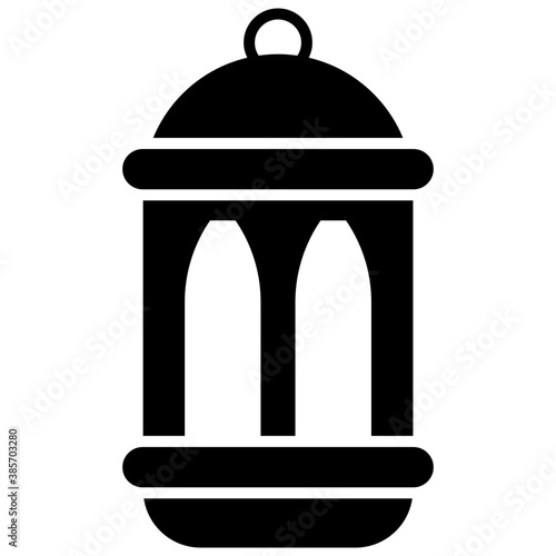 
A vintage lantern for light 
