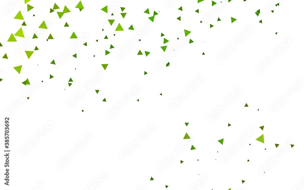 Light Green vector pattern in polygonal style. Light Green vector pattern in polygonal style.