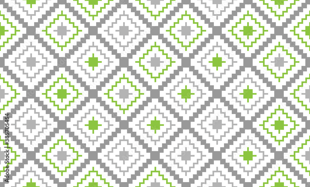 Fototapeta premium abstract boxes random color seamless pattern vector design illustration