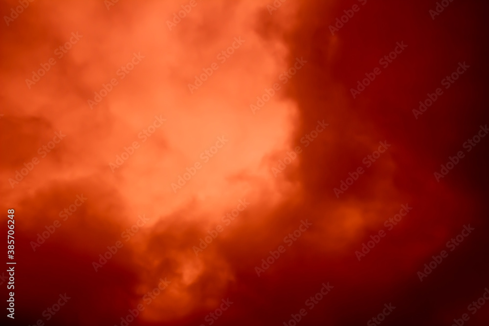 Abstract orange and bright red colored fluid texture for background
