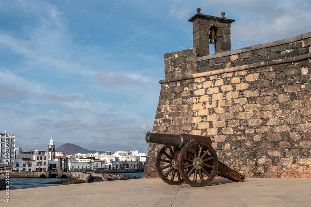 Castillo de San Gabriel in Arrecife, Lanzarote, Canary Islands