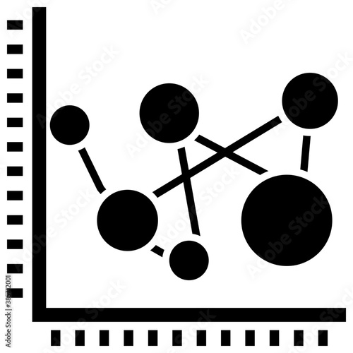 
Milestones in a line graph symbolizing control chart 
 photo