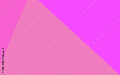 Light Pink vector shining triangular pattern.