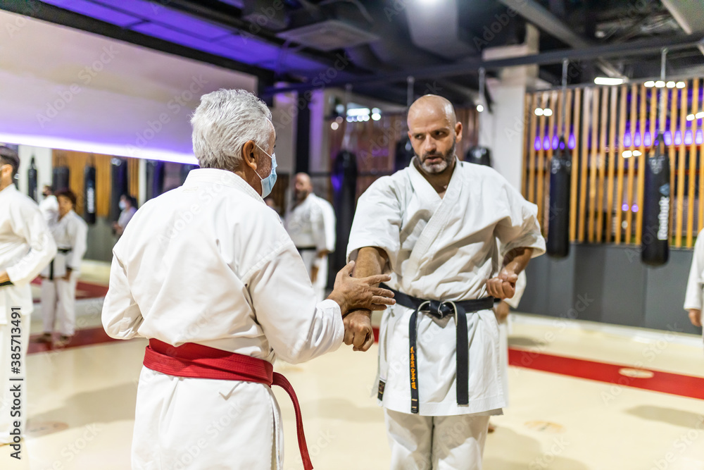 Karate class Karate class