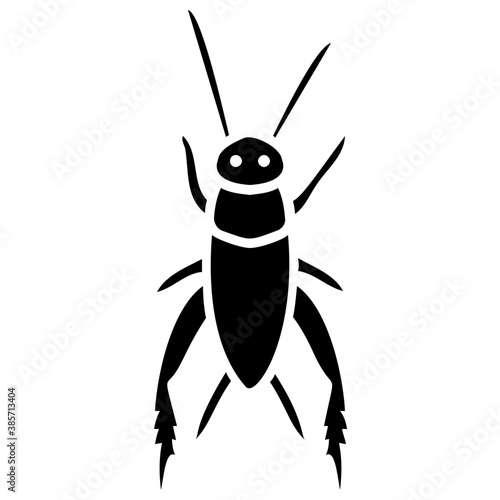 
A insect having legs with depicting beetle 
