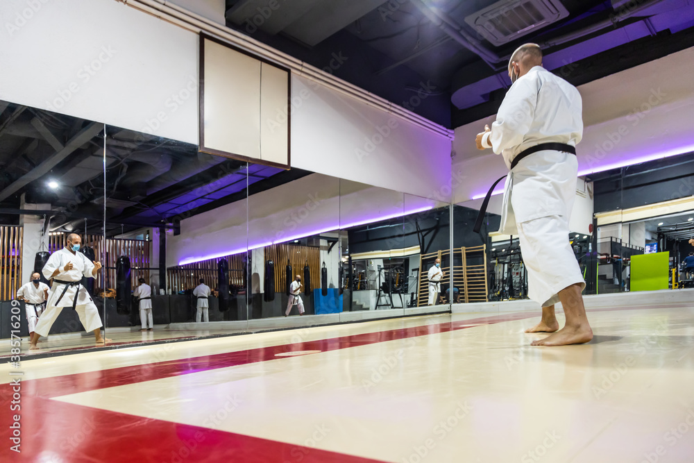 Fototapeta premium Karate class