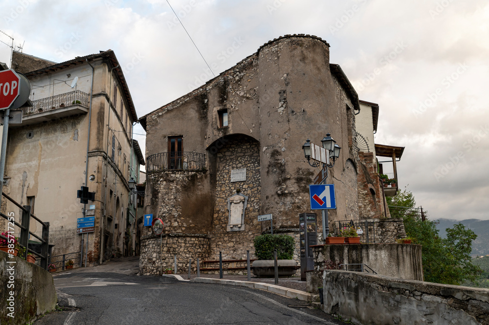 gateway to the town of Papigno