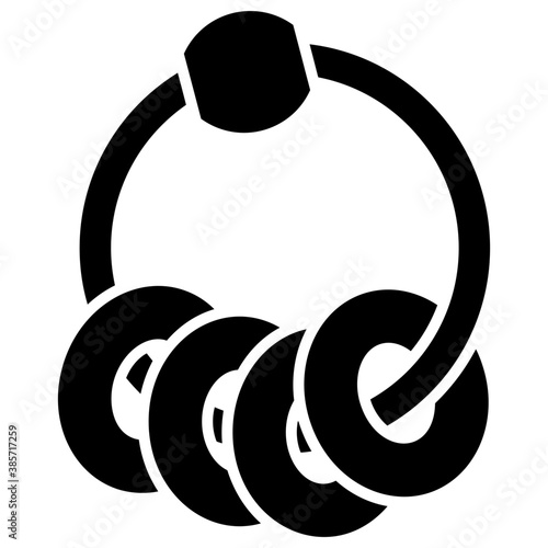 
Icon of a playing equipment depicting rattle maracas
