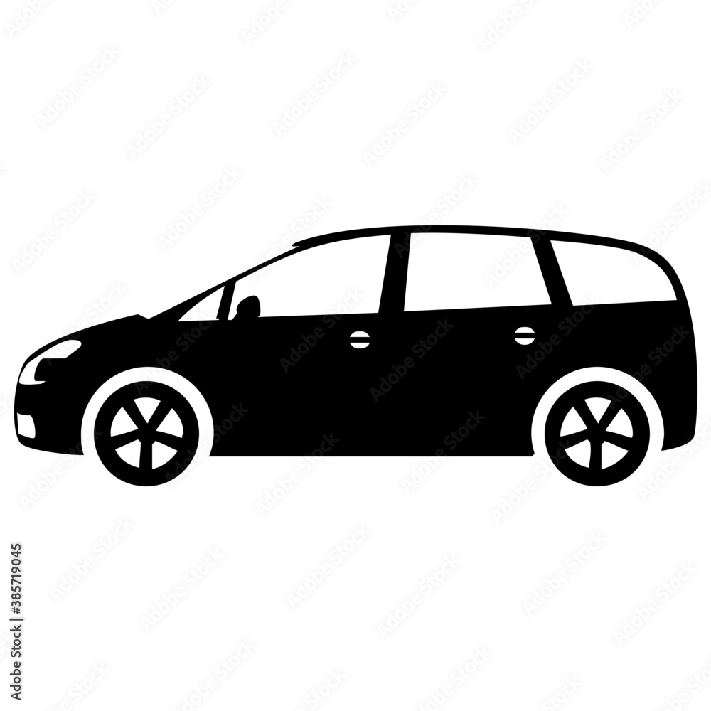Luxury sedan having four wheels, a family car
Luxury sedan having four wheels, a family car