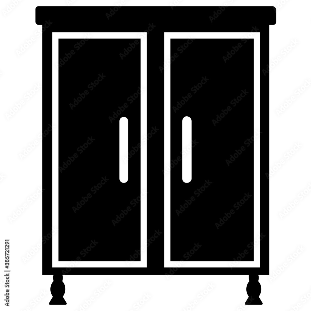 Modern wooden closet for clothing storage
Modern wooden closet for clothing storage