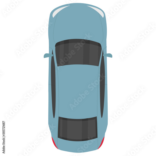 
Luxury car known as sedan 

