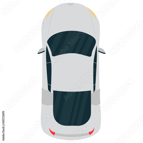 
Luxury car known as sedan 
