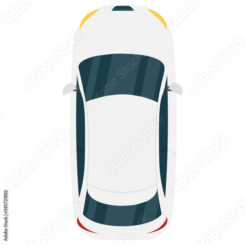 
Luxury car known as sedan 
