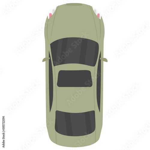 
Luxury car known as sedan 
