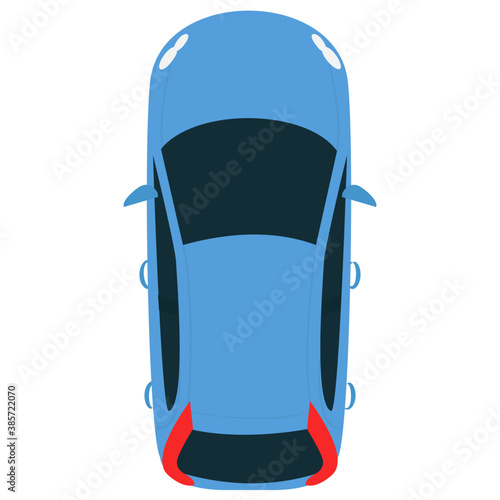 
Luxury car known as sedan 
