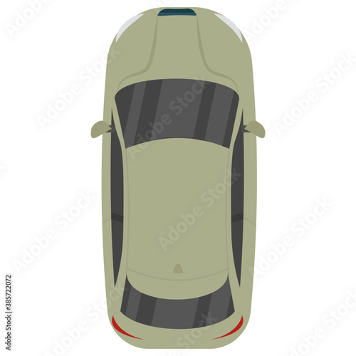 
Luxury car known as sedan 
