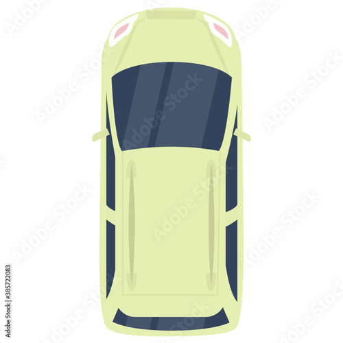 
Luxury car known as sedan 
