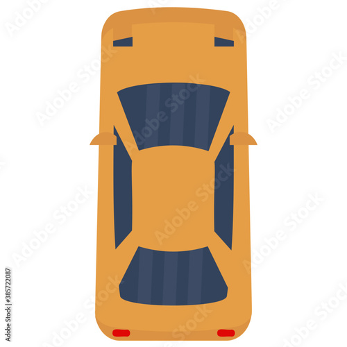 
Luxury car known as sedan 
