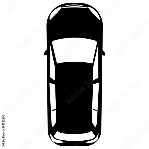 
Luxury car known as sedan 
