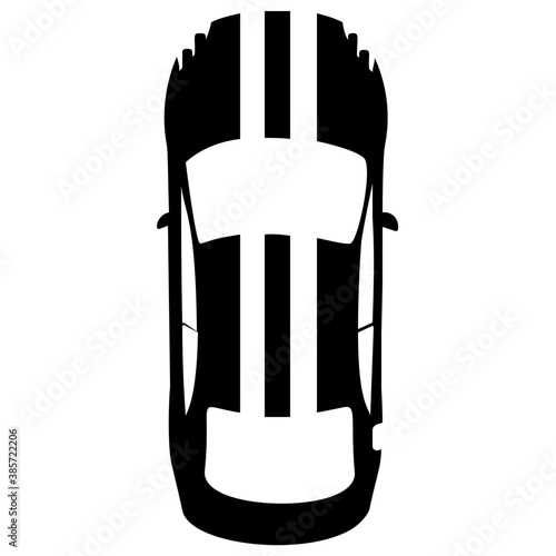 
Luxury car known as sedan 
