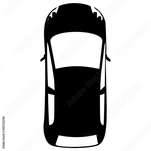
Luxury car known as sedan 
