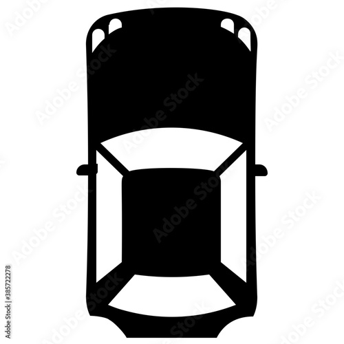 
Luxury car known as sedan 
