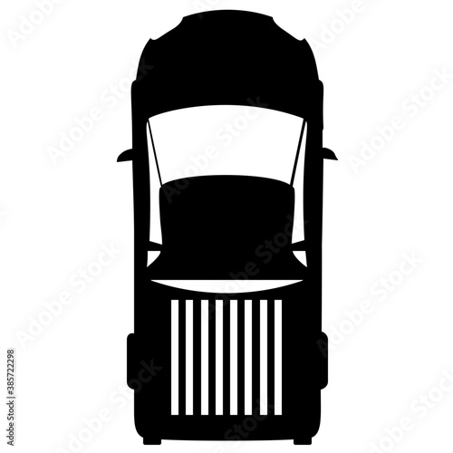
Luxury car known as sedan 
