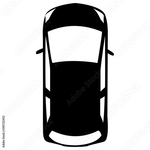
Luxury car known as sedan 
